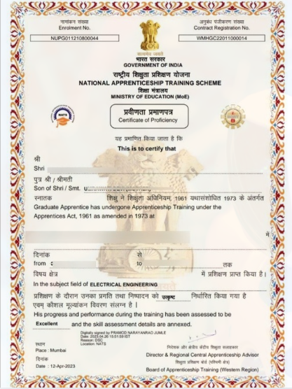 GOIcertificate