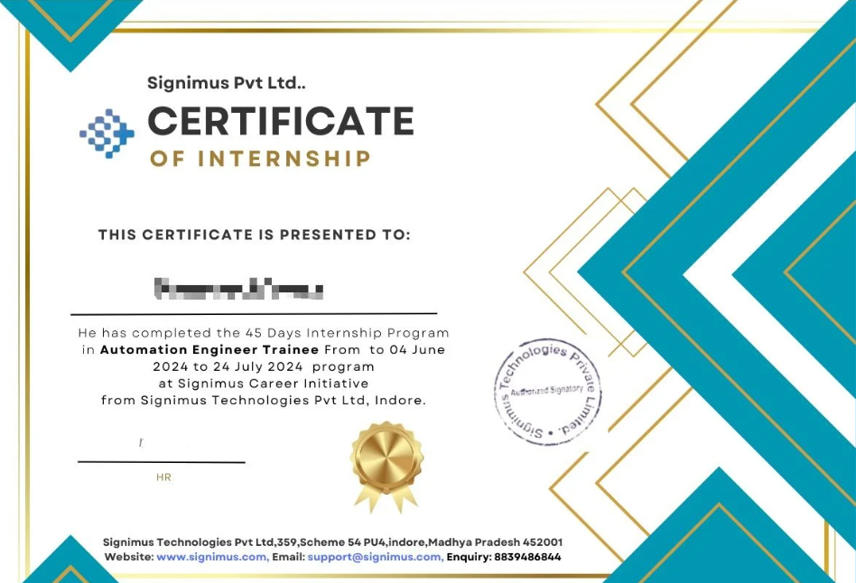 SCA certificates